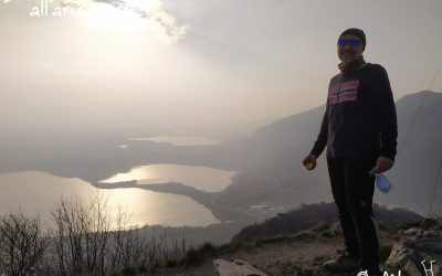In vetta al Monte Barro